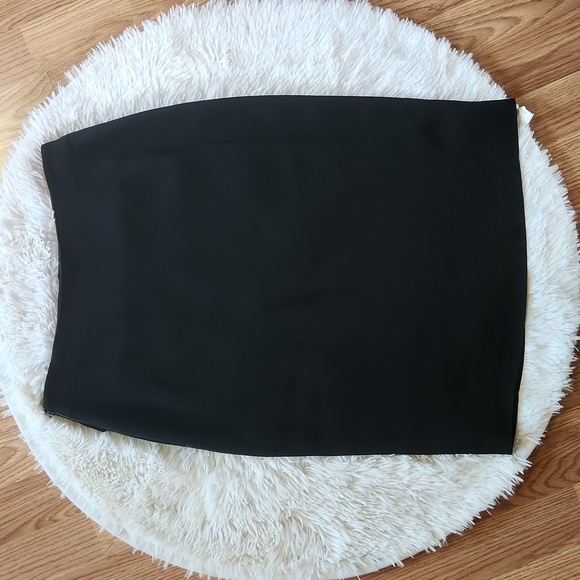 ANTONIO BERARDI Made in Italy Black Silk Skirt - Picture 5 of 11